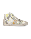 Men’s high Trpx sneaker - green and yellow Philippe Model