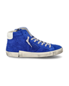 Men's Prsx Sneakers in Suede, Blue Philippe Model - 1