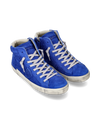 Men's Prsx Sneakers in Suede, Blue Philippe Model - 2