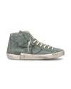 Men’s high Prsx sneaker - green Philippe Model