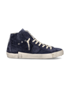 Men's high Prsx sneaker - blue Philippe Model - 1
