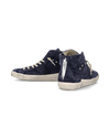 Men's high Prsx sneaker - blue Philippe Model - 6