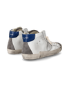 Men's Prsx Sneakers in Leather, White Gray Philippe Model - 3