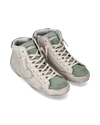 Men's Prsx Sneakers in Leather, Military White Philippe Model