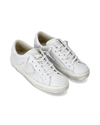 Women's Prsx Low-Top Sneakers in Leather, White Philippe Model