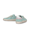 Baskets tennis Prsx femme turquoise et vert Philippe Model - 6