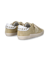 Women's Prsx Low-Top Sneakers in Suede, Beige Philippe Model - 3