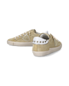 Women's Prsx Low-Top Sneakers in Suede, Beige Philippe Model - 6