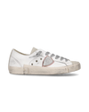 Zapatilla baja PRSX para mujer - blanca y arena Philippe Model