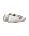 Zapatilla baja PRSX para mujer - blanca y arena Philippe Model - 3