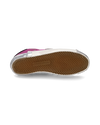 Zapatilla Prsx para mujer de caña baja en piel - Fucsia Philippe Model - 5