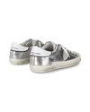 SNEAKERS PRSX TENNIS WOMEN SILVER Philippe Model - 3