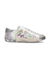 Women’s low Prsx sneaker - white and silver Philippe Model - 1