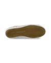 Zapatilla Prsx para mujer de caña baja en piel y pedrería - Blanco y gris Philippe Model - 5