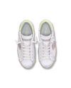 Flache Sneakers PRSX für Damen – Weiß und Gelb Philippe Model - 4