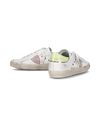 Zapatilla baja PRSX para mujer - blanca y amarilla Philippe Model - 6