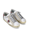 SNEAKERS PRSX TENNIS WOMEN SILVER WHITE Philippe Model - 2