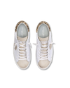 Flache PRSX Sneakers für Damen – Weiß & Beige Philippe Model - 4