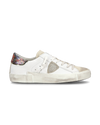 Sneaker casual Prsx da donna in pelle - Bianco e multicolor Philippe Model