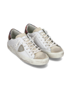 Sneaker casual Prsx da donna in pelle - Bianco e multicolor Philippe Model