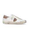 Sneakers Casual Prsx Women Leather White Yellow Philippe Model