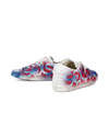 SNEAKERS PRSX TENNIS WOMEN BLANC ROUGE BLEU Philippe Model - 6