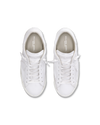 Flache PRSX Sneakers für Herren – Weiß Philippe Model - 4