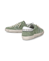 Sneakers Prsx da Uomo Verde militare in Pelle Scamosciata Philippe Model - 6