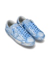 Flache Prsx Sneakers für Herren – Hellblau Philippe Model