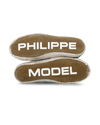 Zapatilla baja Prsx para hombre - verde y plateada Philippe Model - 5