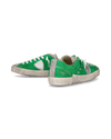 Zapatilla baja Prsx para hombre - verde y plateada Philippe Model - 6