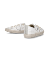 Flache Prsx Sneakers für Herren – Weiß und Grau Philippe Model - 6