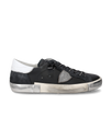 SNEAKERS PRSX TENNIS MEN BLACK SILVER Philippe Model