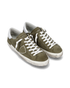 Flache Prsx Sneakers für Herren – Grün Philippe Model - 2