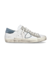 Sneakers Casual Prsx Men Suede White Denim Philippe Model