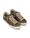 Flache Prsx Sneakers für Herren aus Leder – Military Philippe Model - 2