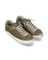 Men's Prsx Low-Top Sneakers in Leather, Military Philippe Model