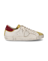 Men's Prsx Low-Top Sneakers in Leather, Mustard White Philippe Model - 1