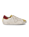 SNEAKERS PRSX TENNIS MEN MUSTARD WHITE Philippe Model