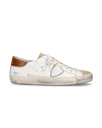 Flache Prsx Sneakers für Herren – Beige und Braun Philippe Model