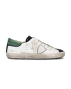 Sneaker basse Prsx uomo - bianco, blu e verde Philippe Model