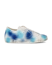 Sneaker bassa PRSX uomo - bianco, blu e azzurro Philippe Model