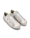 Zapatilla baja Prsx para hombre - blanca Philippe Model