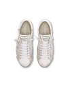 Flache Prsx Sneakers für Herren – Weiß Philippe Model - 4