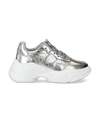 Flache Rivoli Sneakers für Damen – Silber Philippe Model - 1