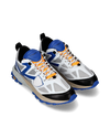 Zapatilla de senderismo baja Rocx para hombre - blanca y azul aciano Philippe Model - 2