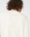 Pullover mit Rundhalsausschnitt für Damen aus Leder – Ecru Philippe Model - 5