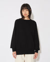 Women's Crew Neck in Jersey, Black Philippe Model