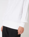 Pull ras-du-cou en jersey femme, blanc Philippe Model - 5