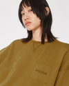 Women's Crew Neck in Jersey, Oil Philippe Model - 5